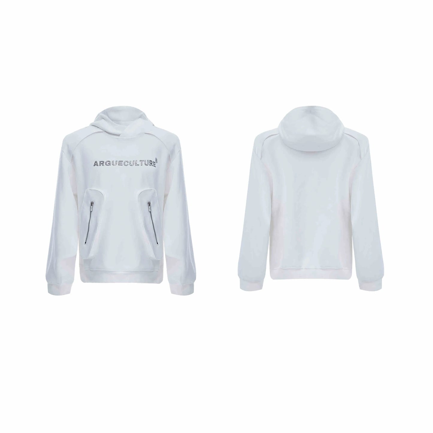 Pocket Heavy Hooded Sweater for Men, featuring a premium cotton-polyester blend, roomy front pockets, and a generous hood for added warmth and coverage.