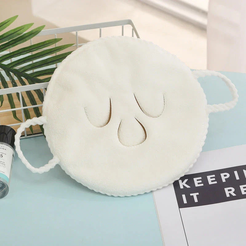 Premium hot compress facial towel mask made of high-quality cotton for rejuvenating and soothing skin