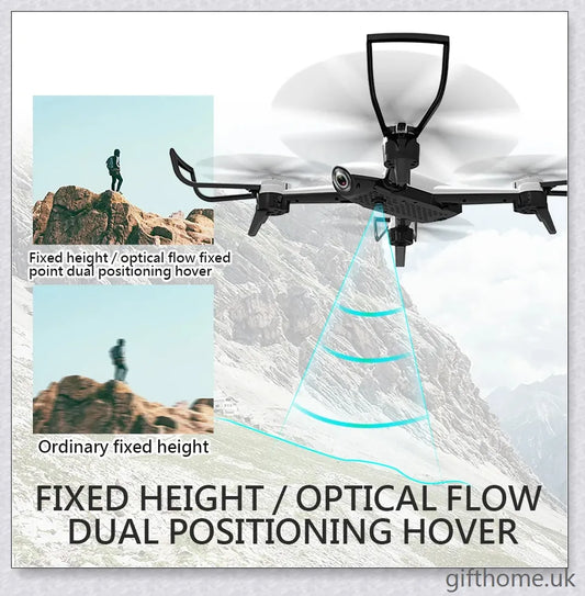 4K HD Aerial Drone with advanced stabilisation, long battery life, and intuitive app controls for capturing stunning aerial footage