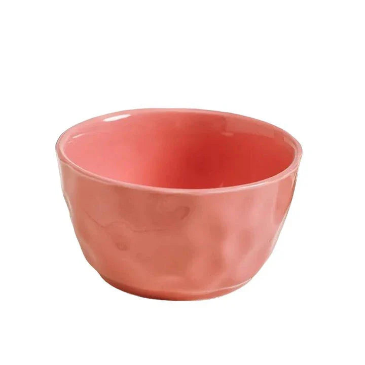 Cream Style 4.7-inch Ceramic Bowl, featuring a minimalist design and suitable for serving rice, soups, and small salads