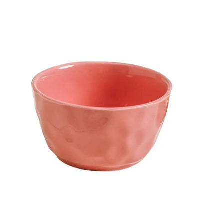 Cream Style 4.7-inch Ceramic Bowl, featuring a minimalist design and suitable for serving rice, soups, and small salads