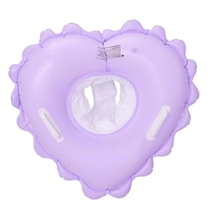 Premium Inflatable Pool Float with Soft Cotton Pocket Seat and Double Handles for Safe Water Play and Fun