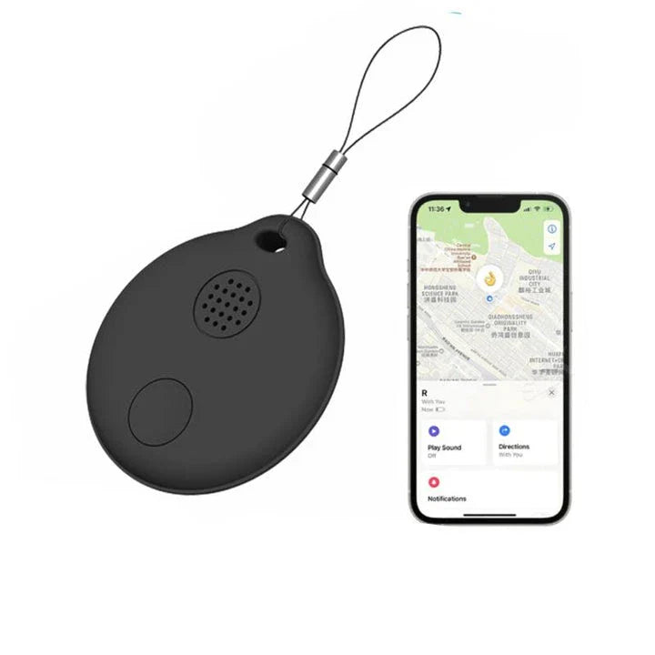 Premium Mini Bluetooth GPS Tracker for iOS Devices - Compact, Durable, and Reliable Anti-Loss Companion
