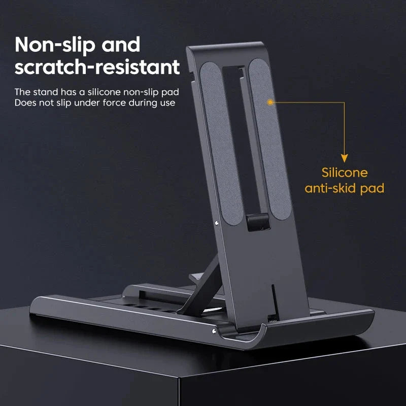Trendha Premium Desk Phone Holder Stand in different colours, providing a convenient and organised solution for your workspace