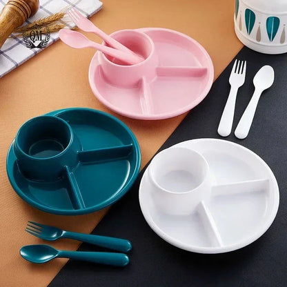 Bariatric portion control plate with divided compartments for balanced meals