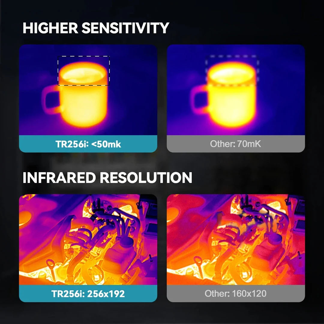 High-resolution thermal imaging camera for Android devices, offering exceptional clarity and precision for a variety of applications