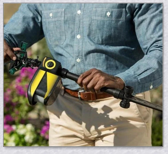 Spray Away Solar-Powered Motion-Activated Garden Sprinkler for pest deterrent