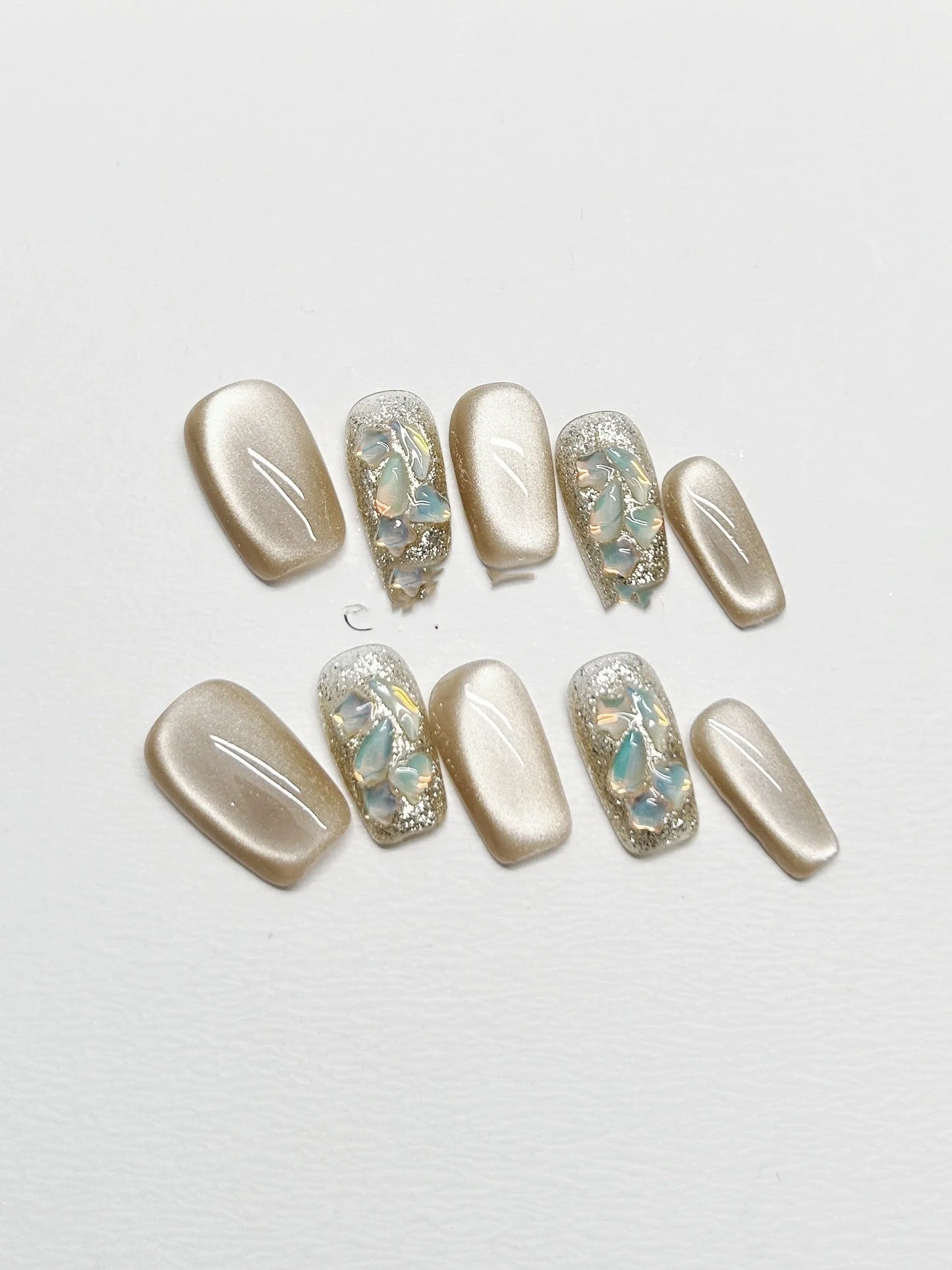 Premium simple nail stickers in various sizes, designed for the discerning UK customer