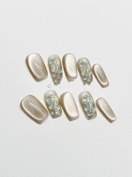 Premium simple nail stickers in various sizes, designed for the discerning UK customer