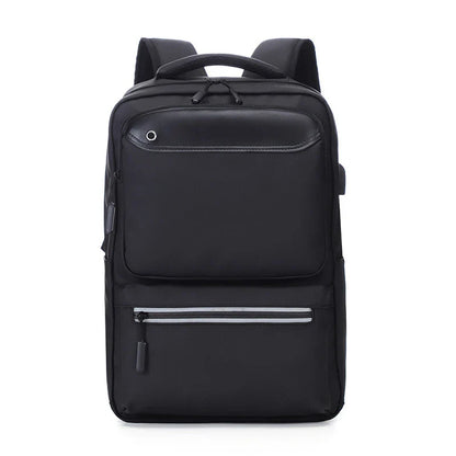 Premium waterproof outdoor backpack for men with laptop compartment, multiple pockets, and breathable design