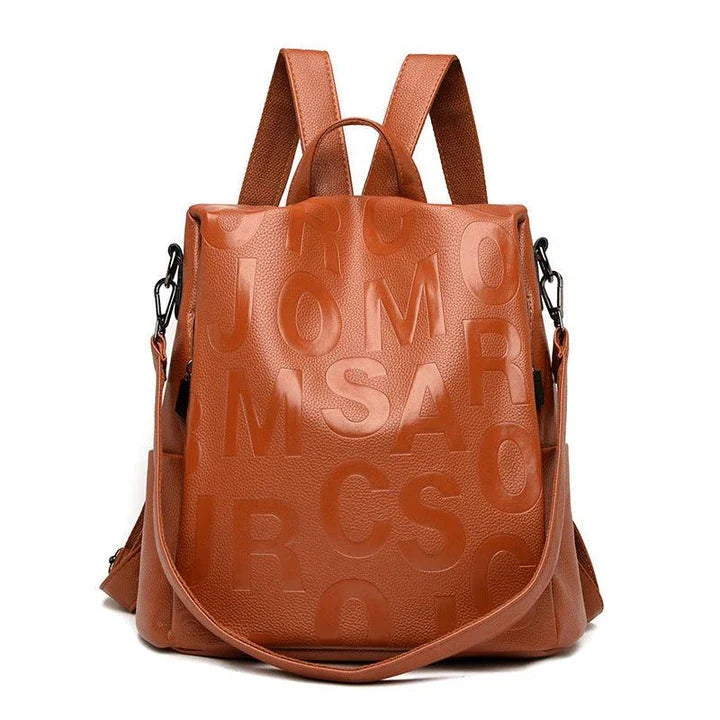 Stylish and spacious British women's backpack with premium materials and multiple compartments for everyday use
