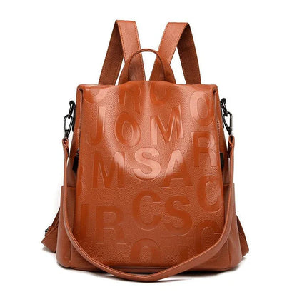 Stylish and spacious British women's backpack with premium materials and multiple compartments for everyday use