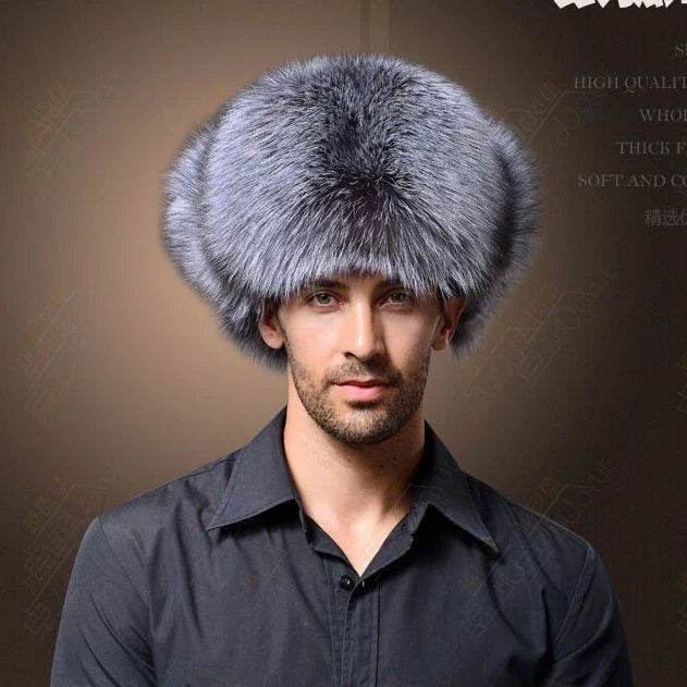 Premium insulated Ushanka hat made of durable artificial leather for optimal warmth and comfort in cold British weather