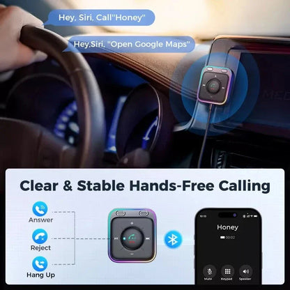 Joyroom Premium Bluetooth 5.3 Car Adapter for seamless connectivity and superior audio quality