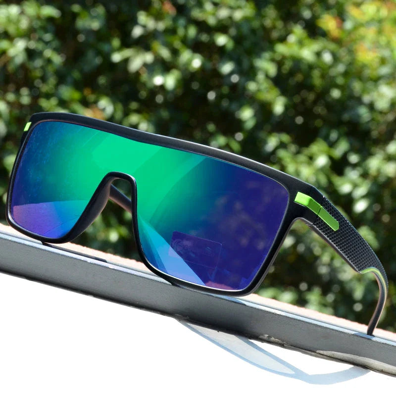 Sophisticated polarized square sunglasses with a modern and stylish design, offering enhanced visual clarity and UV protection.