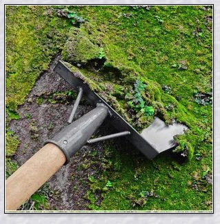 Premium stainless steel multifunctional cleaning shovel with adjustable ergonomic handle for efficient weed removal and versatile cleaning tasks