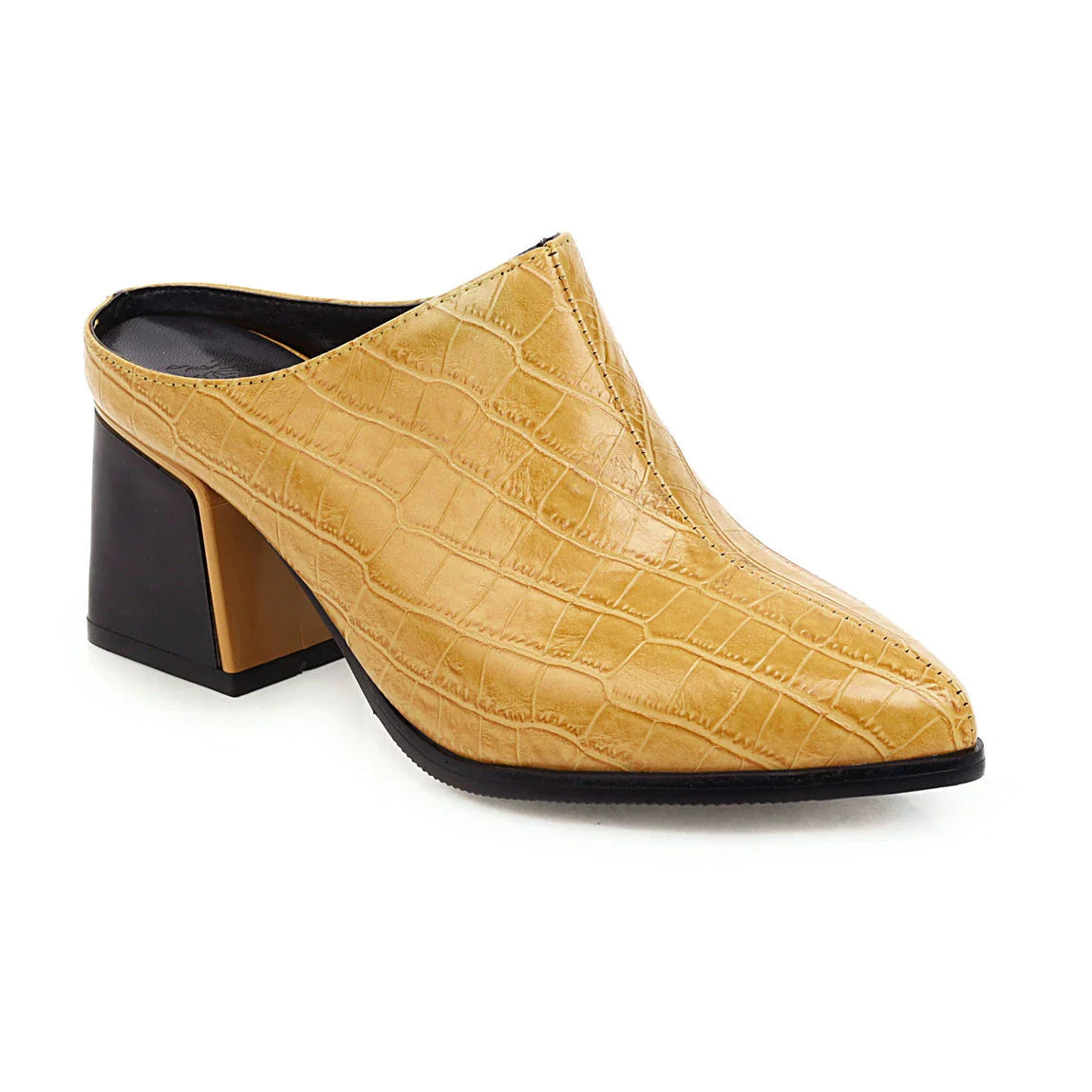 Premium large-size Baotou stone pattern shoes with a stylish design and comfortable features