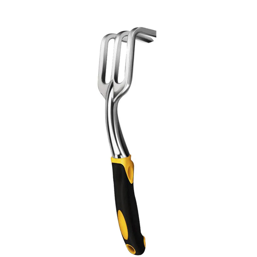 Premium British-made garden tool set with stainless steel construction, ergonomic handles, and child-safe features for comfortable, precise gardening