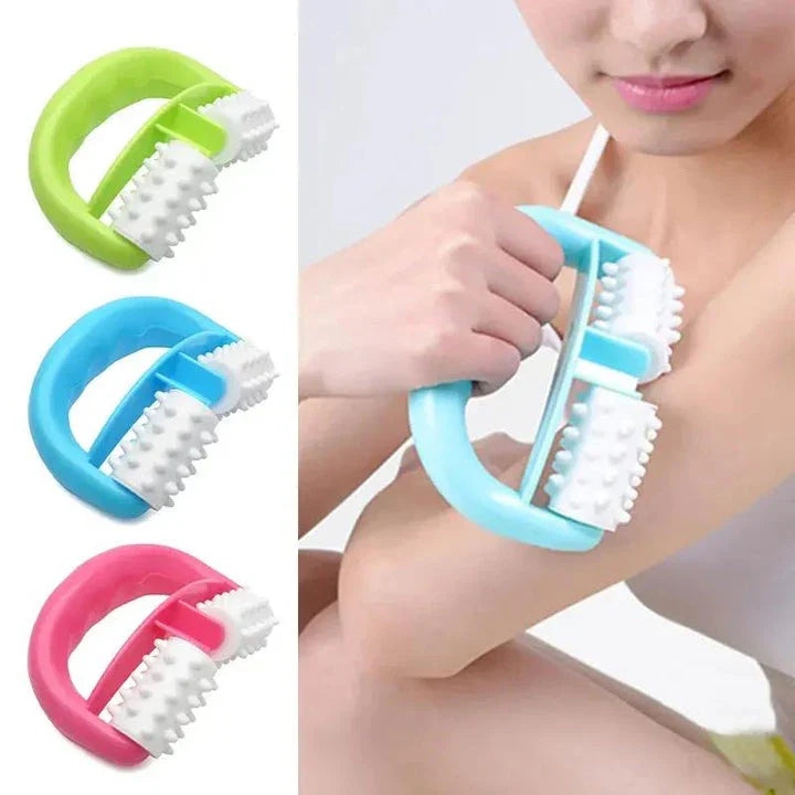 Premium Anti-Cellulite Massage Roller with dual rollers for targeted muscle relief and skin revitalisation