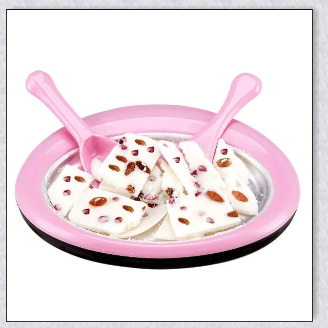 Slushypan Magic Ice Cream Maker - Create homemade frozen treats in minutes with this compact, user-friendly kitchen gadget