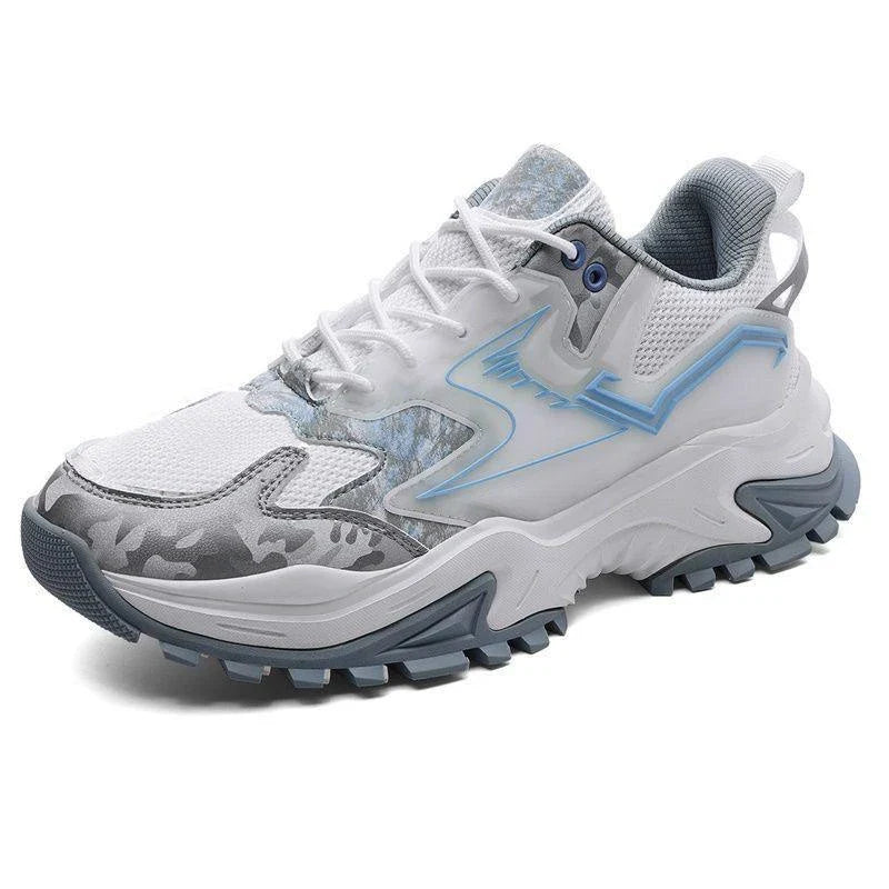 Stylish black student trainers with a breathable, casual design for comfortable everyday wear