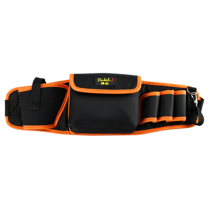 Premium Electrician's Tool Belt Organiser made from durable Oxford cloth with customisable tool slots and adjustable belt for hands-on tradespeople