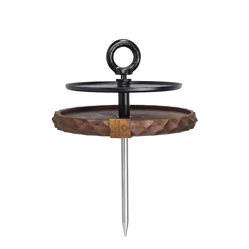 Premium Outdoor Mosquito Coil Tray in White Oak with elegant wooden design for stylish mosquito protection