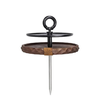 Premium Outdoor Mosquito Coil Tray in White Oak with elegant wooden design for stylish mosquito protection