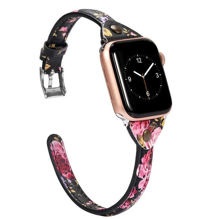 Premium leather watch with slim design, featuring a durable and comfortable strap in various colours