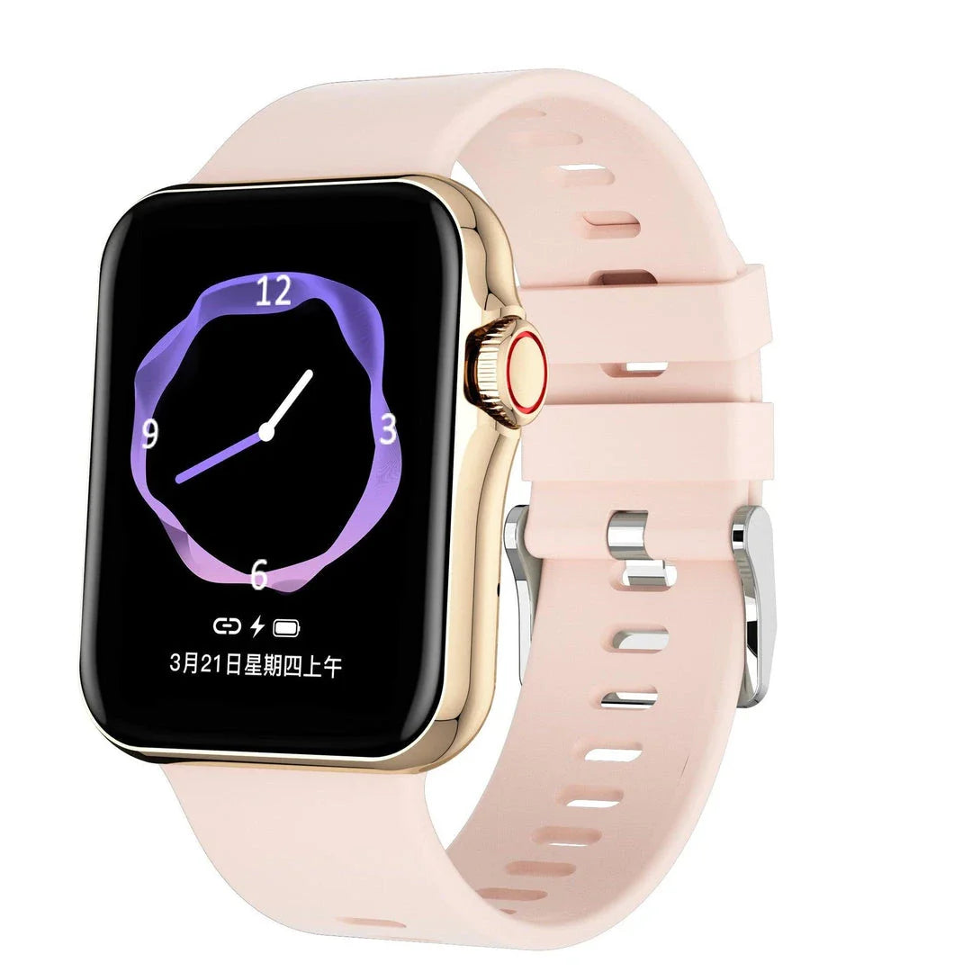 Fashionable D07 Smart Watch for Women with Bluetooth, Music, Step Counting, Heart Rate Monitoring, and Waterproof Design