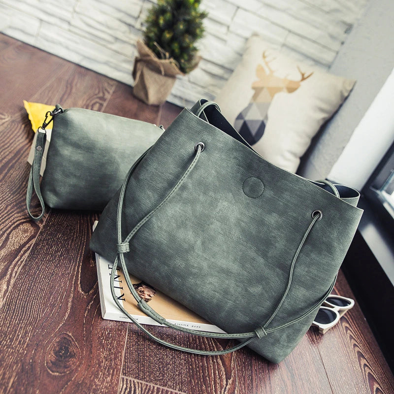 Stylish shoulder bag for modern mothers in the UK, featuring a premium PU leather design and versatile interior organisation