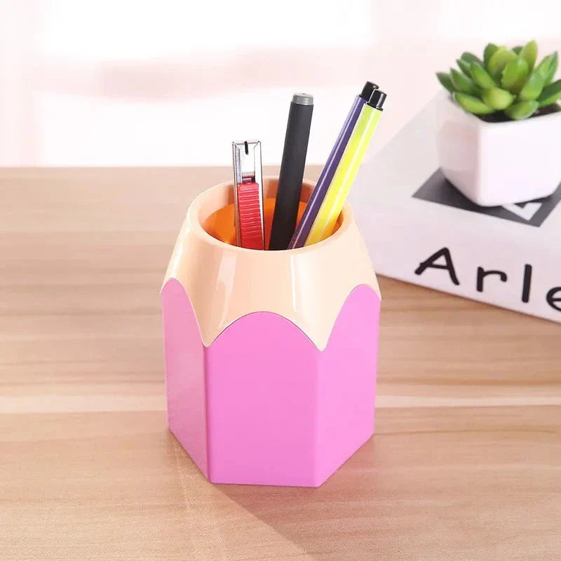 Premium desk organiser for pens, pencils, makeup brushes and small accessories