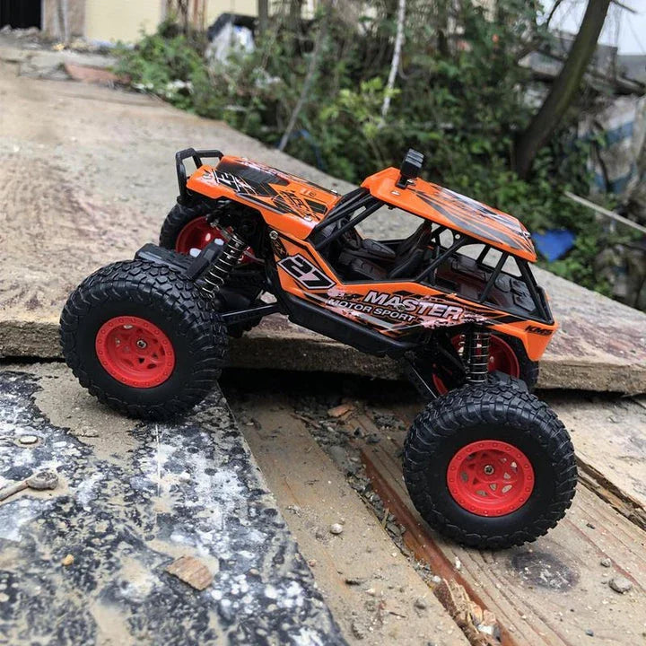 Extreme Off-Road RC Buggy - 1:20 Scale High-Speed Remote Controlled Toy Car with Durable ABS Construction and Bright LED Lights