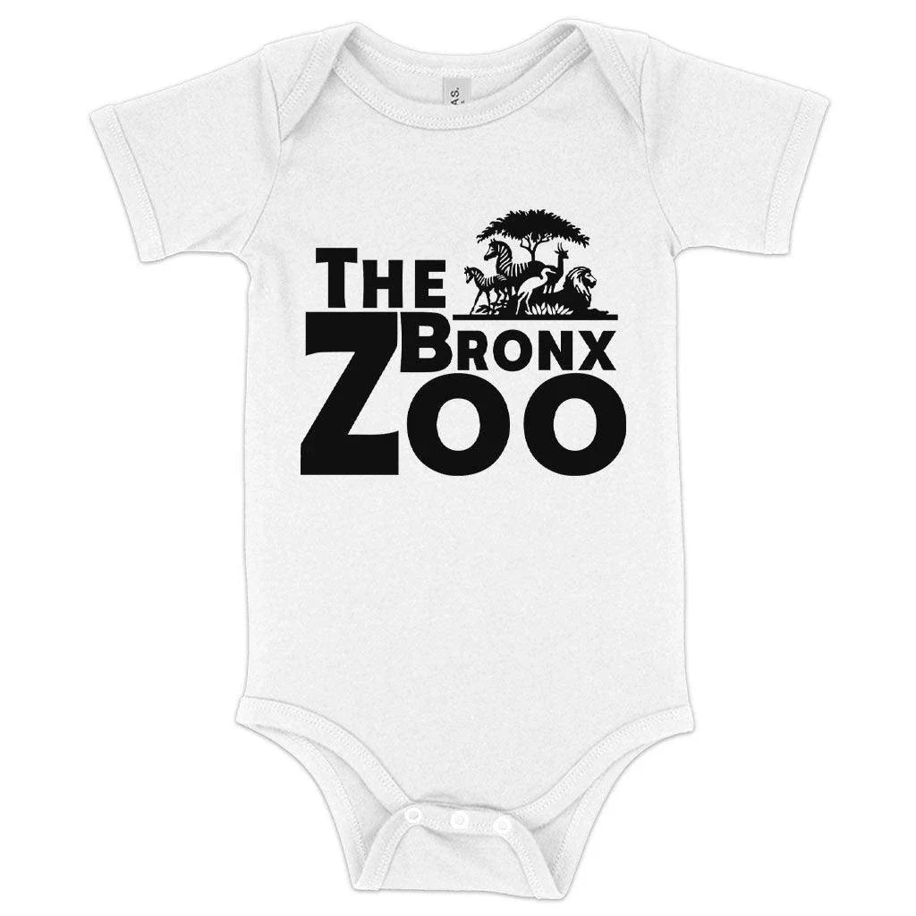 Bronx Zoo Baby Jersey Onesie - Soft, Flexible, and Comfortable Newborn to 2 Year Clothing