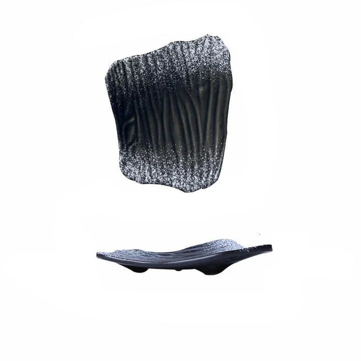 Elegant ceramic sushi plate featuring traditional Japanese design and craftsmanship