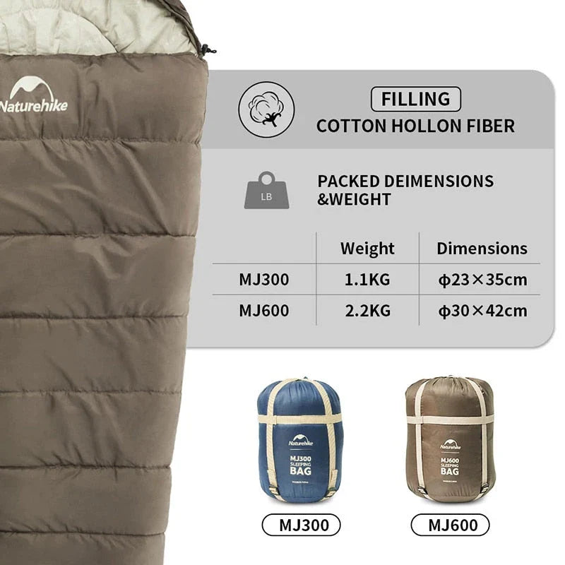 Naturehike Lightweight Mummy Sleeping Bag for Cosy Outdoor Adventures in the UK