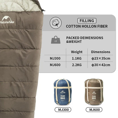 Naturehike Lightweight Mummy Sleeping Bag for Cosy Outdoor Adventures in the UK