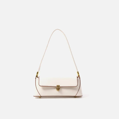Stylish Trendy Shoulder Bag with Crocodile Pattern, Made of Premium PU Material for Versatile British Fashion