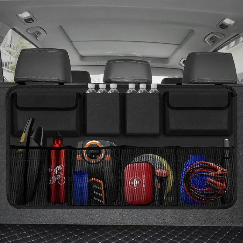 GiftHome UK Premium Car Boot Organiser with 8 Roomy Storage Pockets