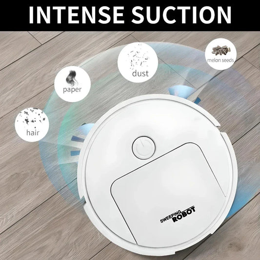 Automatic Sweeping Robot Suction Sweeper - An intelligent 3-in-1 robotic vacuum cleaner for effortless floor cleaning