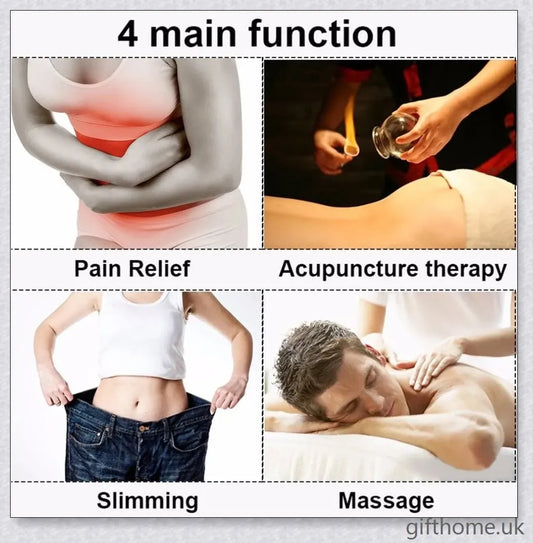 A compact, rechargeable women's period pain relief massager featuring silicone and ABS materials for effective, drug-free menstrual cramp treatment.