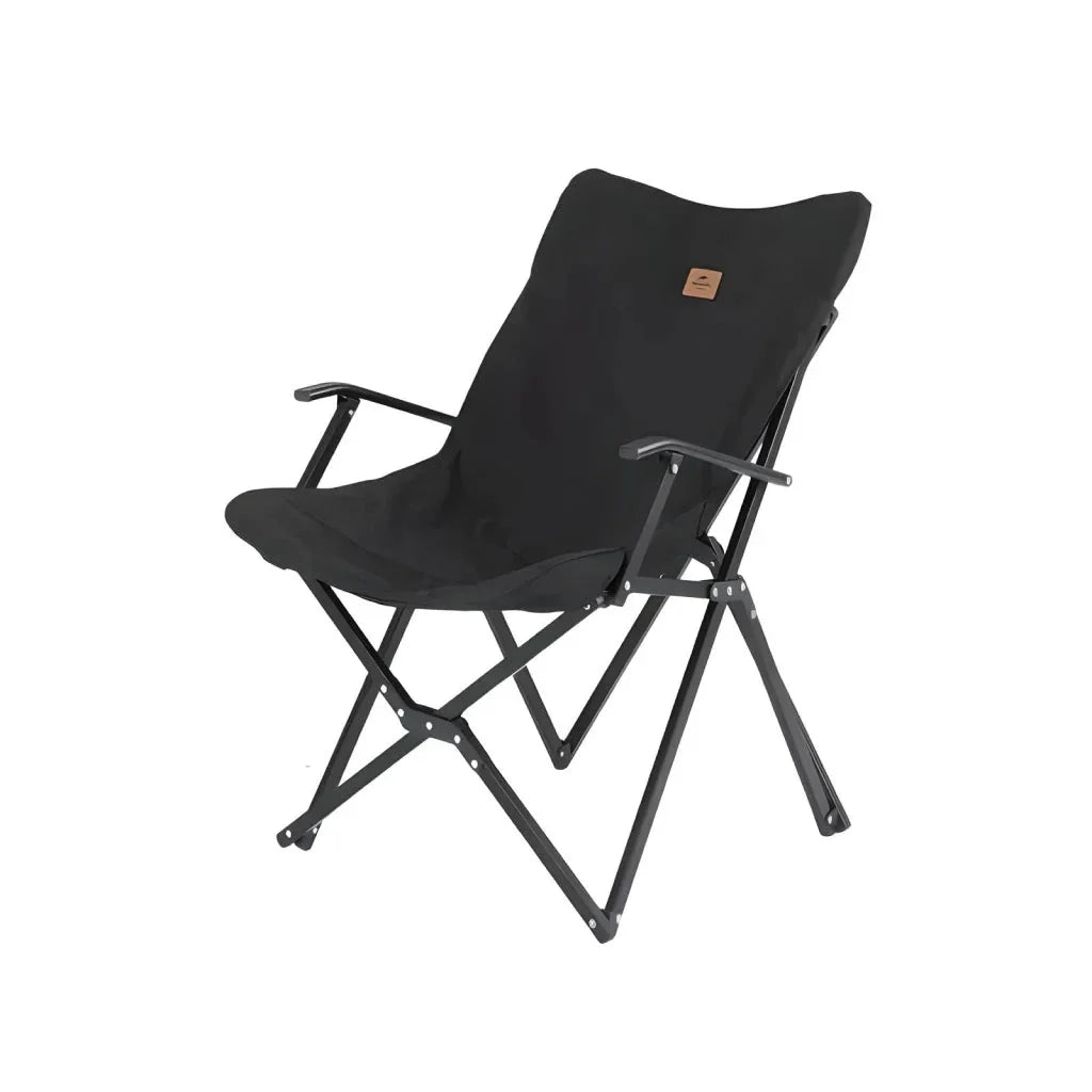 Outdoor Foldable Moon Chair with Lightweight Aluminium Alloy Frame and Durable 600D Oxford Cloth Seat
