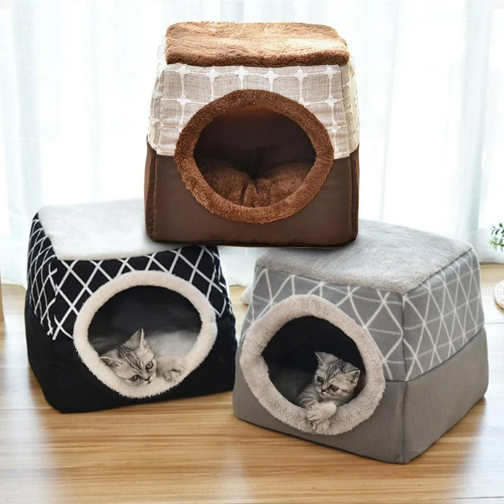Cosy Cat Bed: A luxurious and comfortable retreat for your beloved feline companion