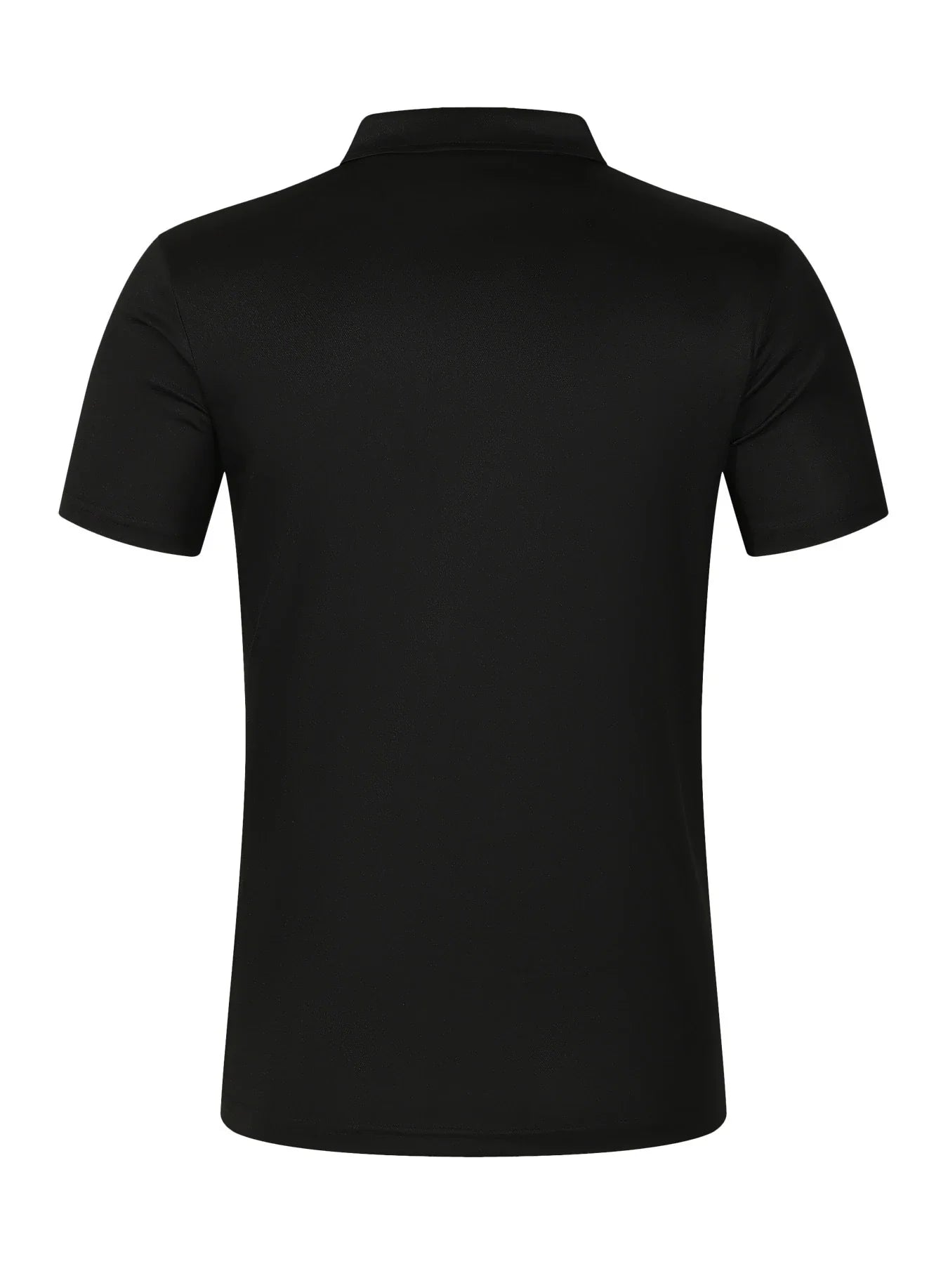 Premium short-sleeve sports shirt for men, featuring a button-down design and breathable, durable polyester fabric