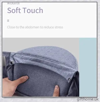 Ergonomic front-facing baby carrier with padded waist strap, lumbar support, and versatile wearing options for comfortable, secure travel with your little one.