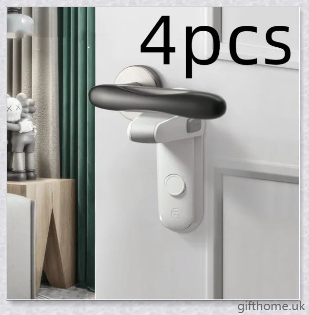Premium anti-pet door lock for children's safety, with sleek design and durable construction