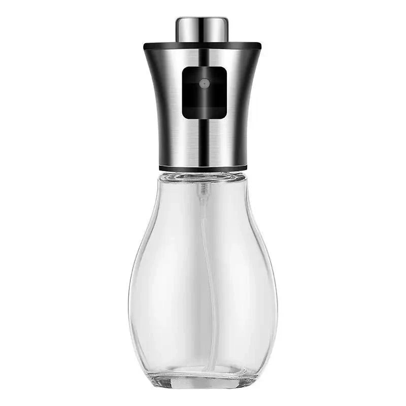 Premium glass oil sprayer for healthier cooking and baking, featuring an elegant design and versatile functionality.