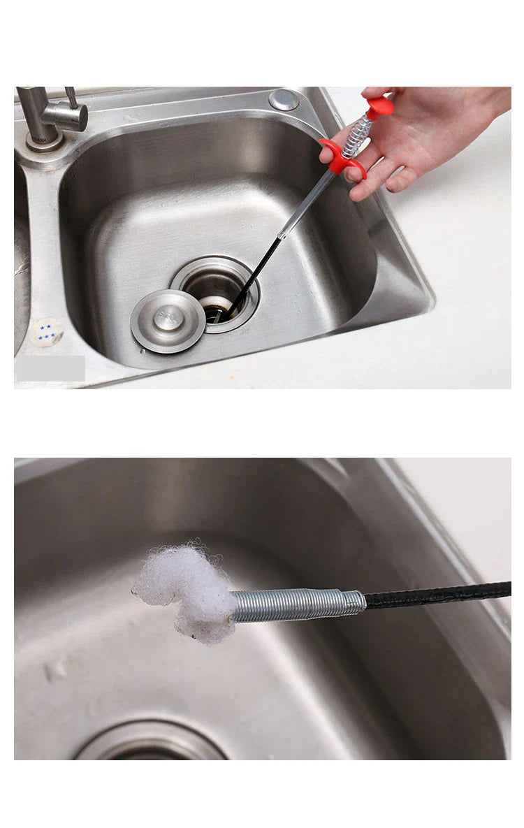 Trendha Four-Claw Pipe Unblocker - A durable and efficient tool for clearing blocked sinks and drains