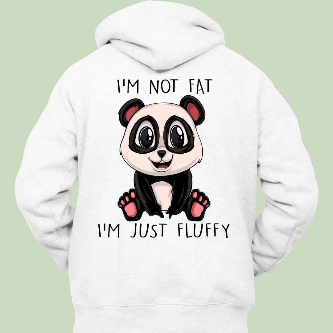 Premium plus size hoodie with customisable advertising print, available in a range of sizes and colours