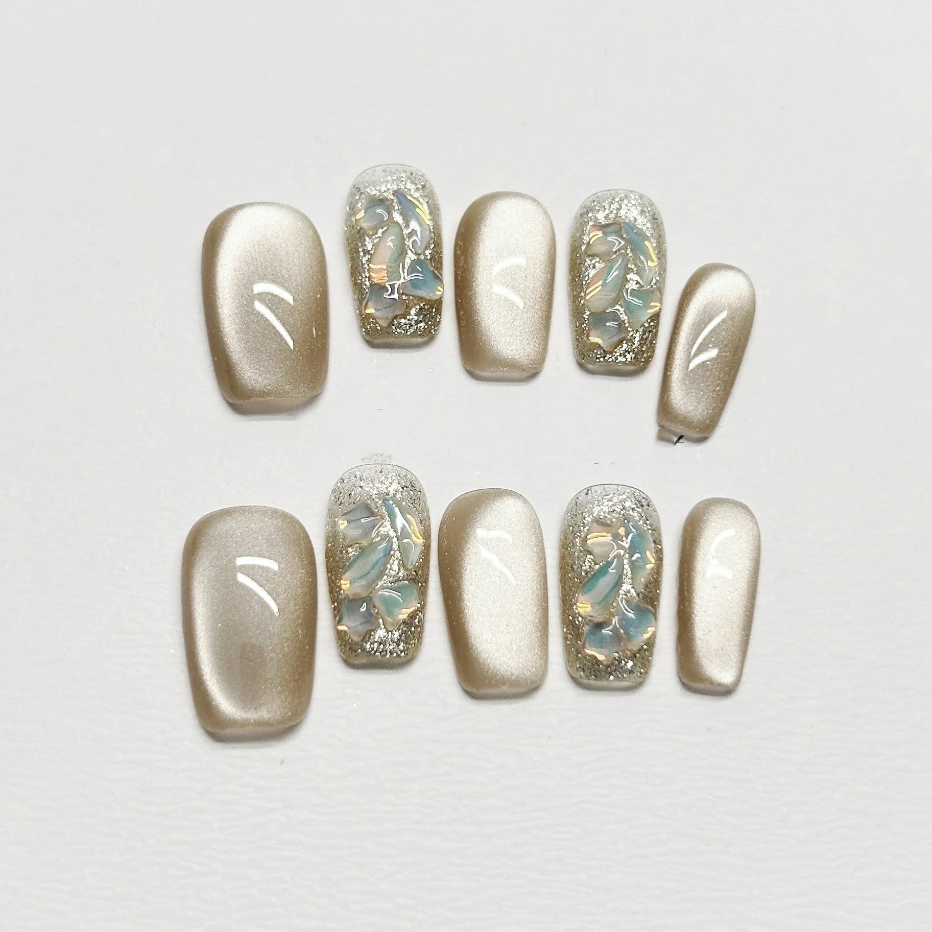 Premium simple nail stickers in various sizes, designed for the discerning UK customer